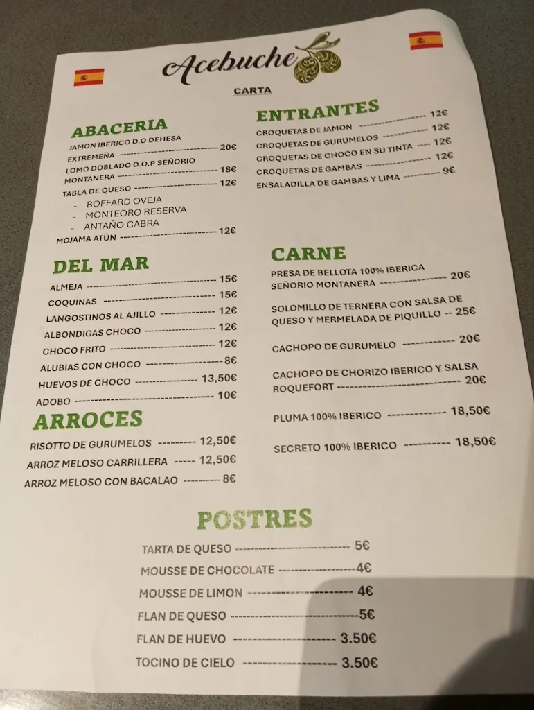 Menu_Acebuche_Villanueva del Fresno_image_3