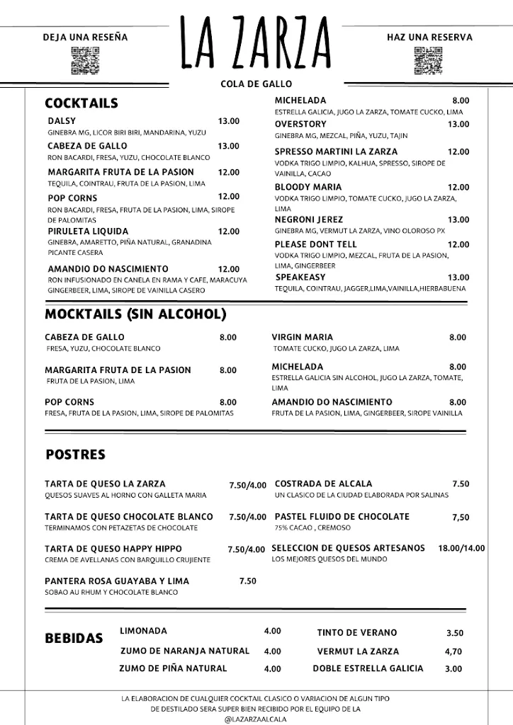 Menu_Restaurante La Zarza_Zarza La_image_3