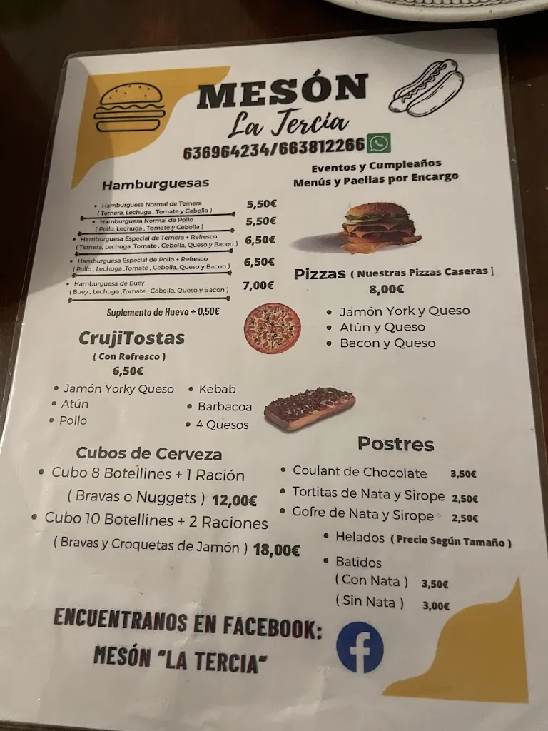 Menu_Meson la Tercia_Zarza La_image_2
