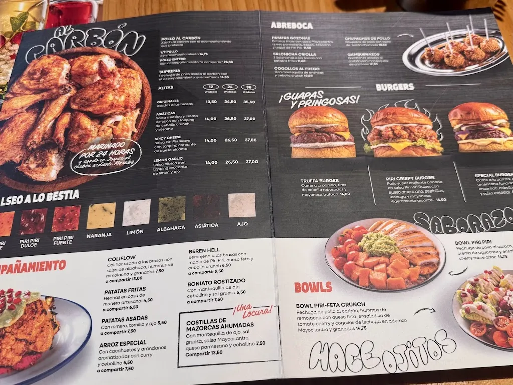 Menu_Piri Piri al Carbón_Melide_image_2