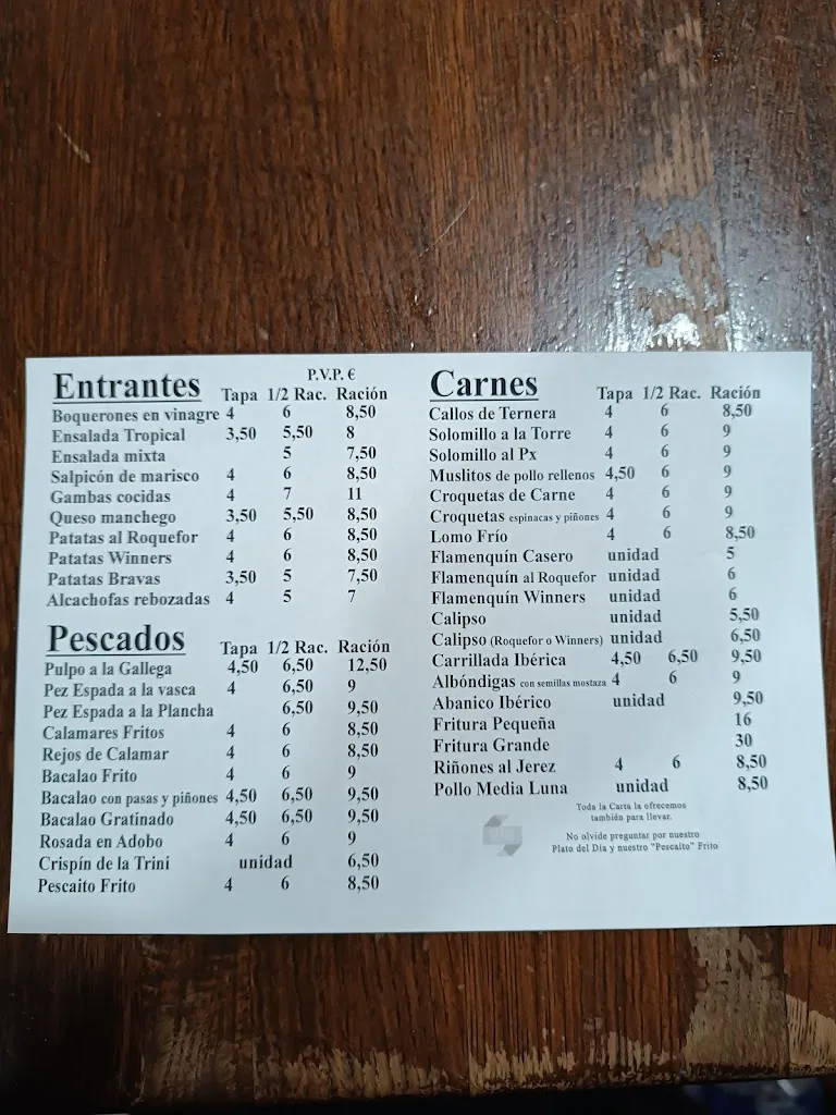 Menu_Bar Plaza - Casa Raimundo_Aguilar de Segarra_image_1