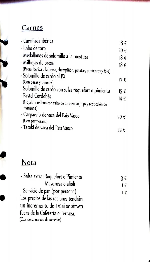Menu_Restaurante El Nido_Aguilar de Segarra_immagine_1