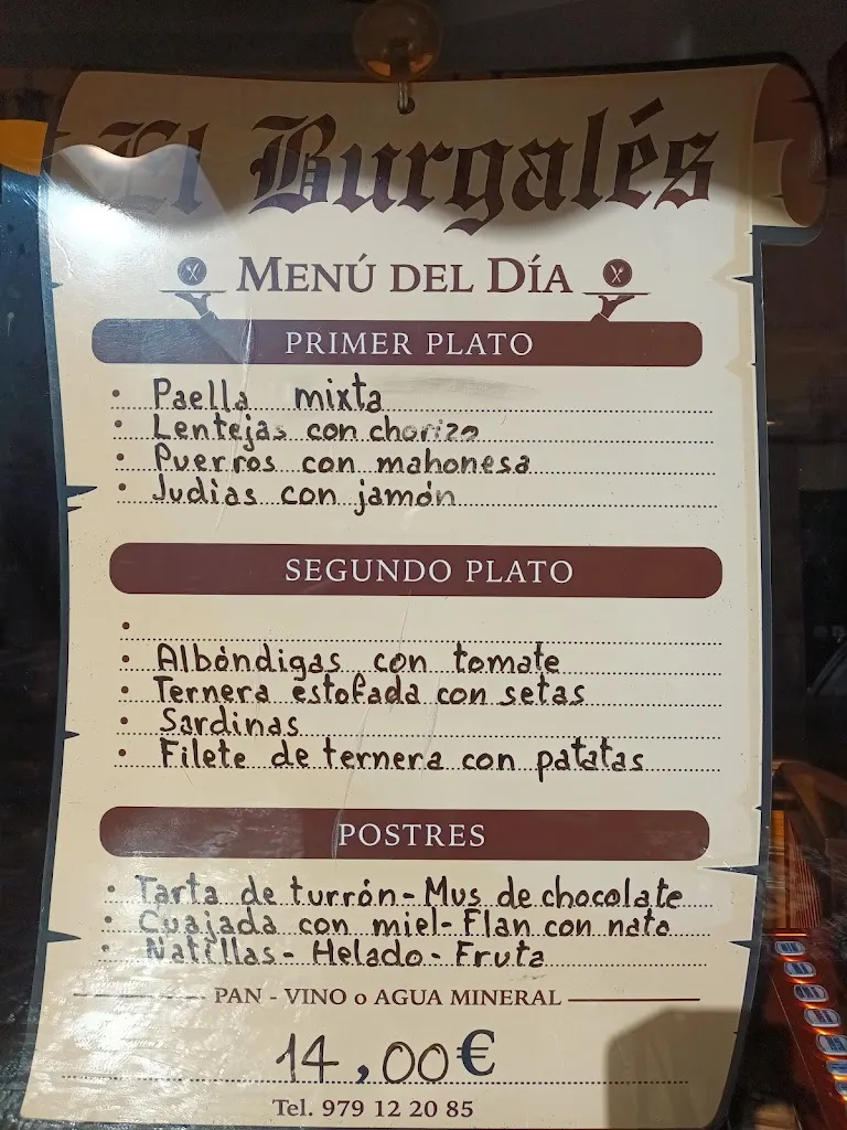 Menu_Restaurante El Burgalés_Aguilar de Segarra_image_2
