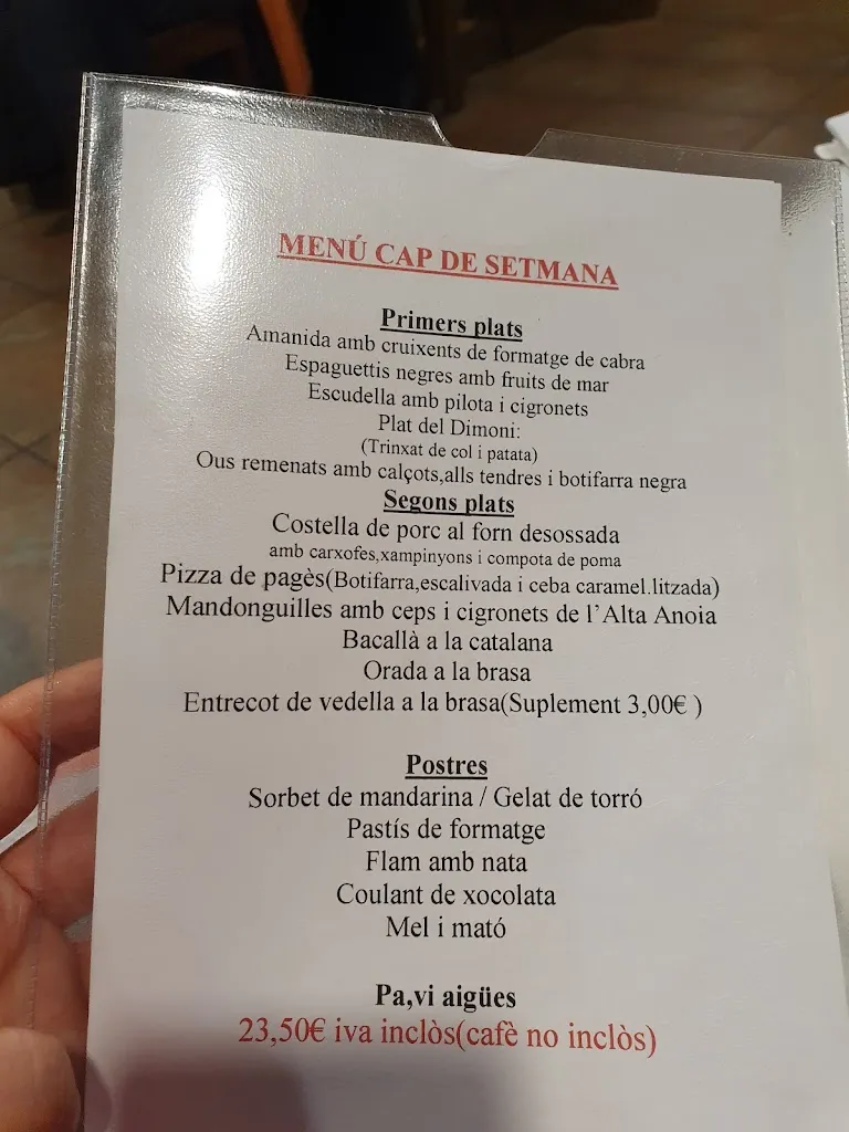 Menu_Restaurant la Pala_Aguilar de Segarra_image_4