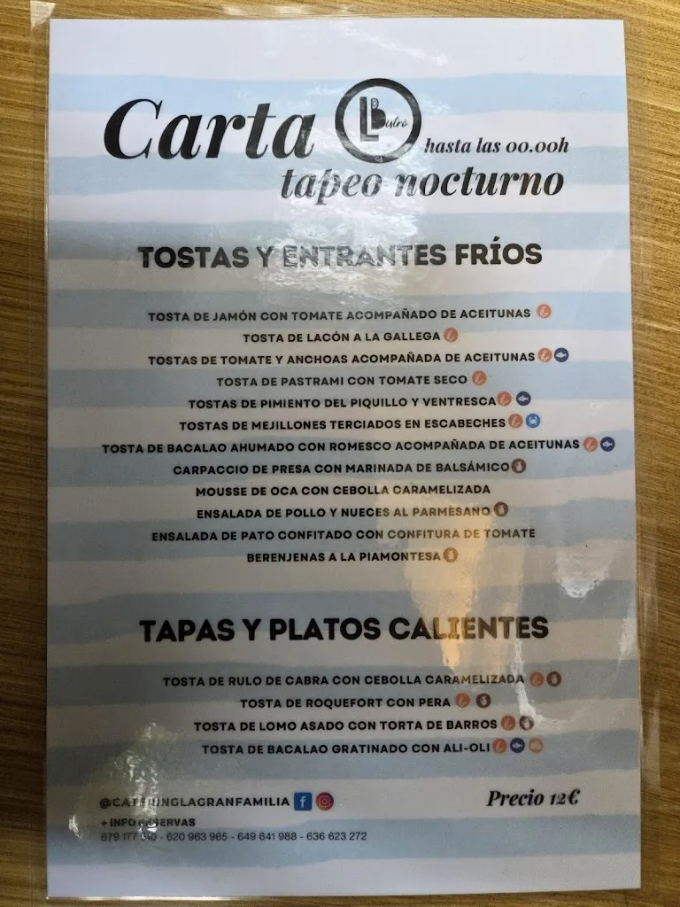 Menu_Le Bistró_Villafranca de los Barros_image_1