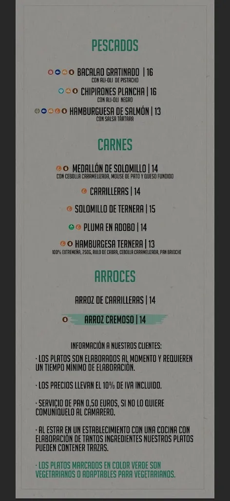 Menu_La bodeguita eventos_Villafranca de los Barros_image_3