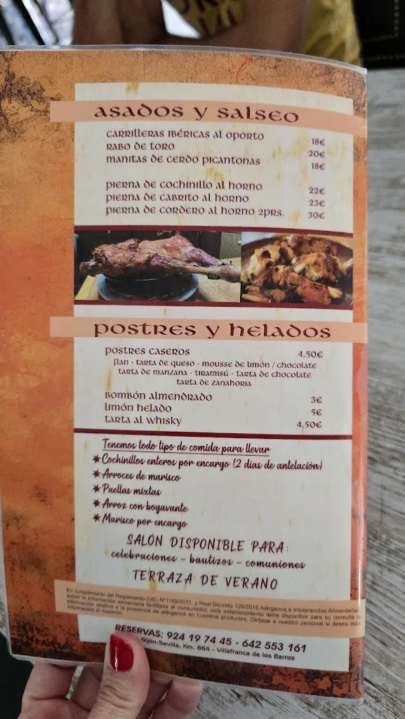 Menu_Restaurante El Guizque_Villafranca de los Barros_image_1