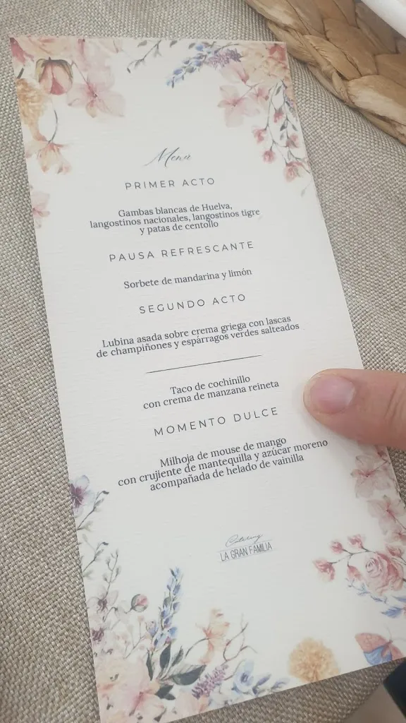 Menü_Restaurante La Gran Familia_Villafranca de los Barros_Bild_1