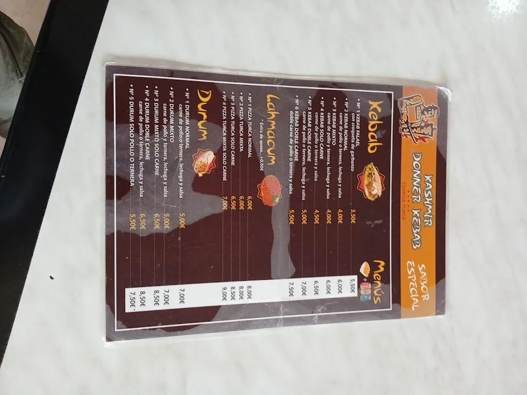 Menu_Döner Kebab_Villafranca de los Barros_image_1