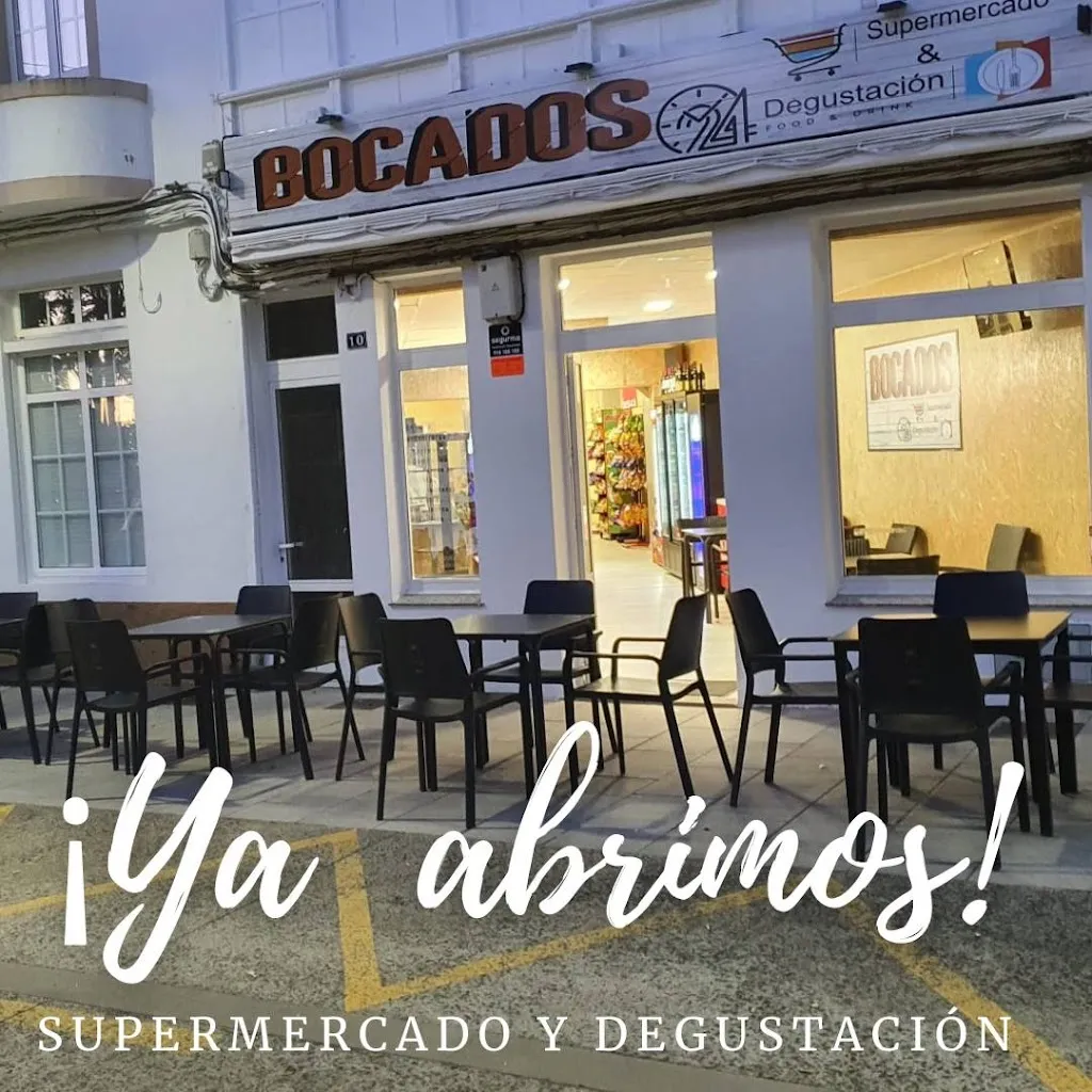 Bocados 24 horas restaurant in Melide