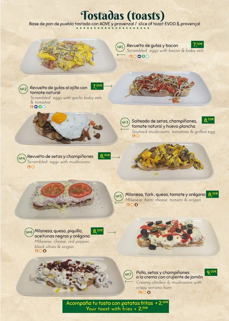 Menu_Jacarandá café raciones_Melide_image_1