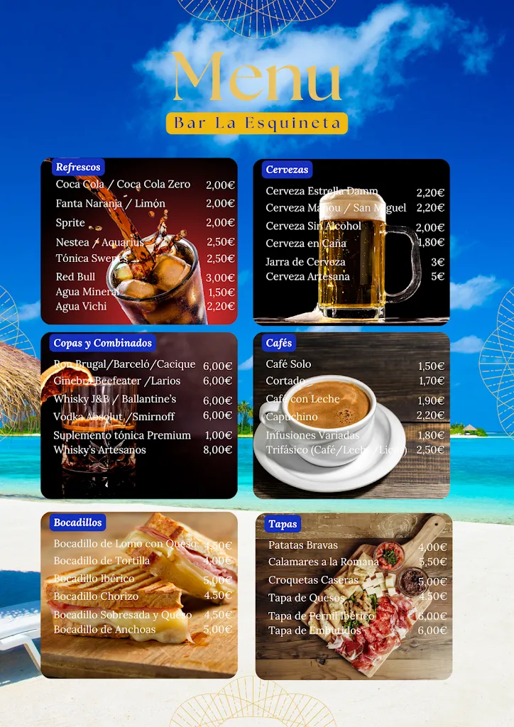 Menu_Bar Restaurant La Esquinita_Abrera_image_1