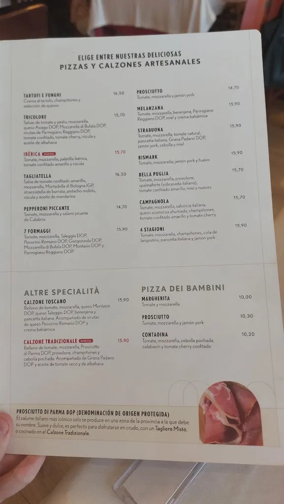 Menu_Restaurant La Tagliatella | CC. Montserrat, Abrera_Abrera_image_1