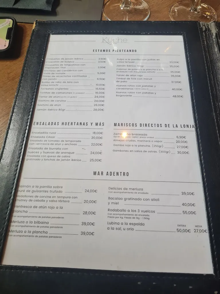 Menu_Restaurante Kuche_Amés_immagine_1