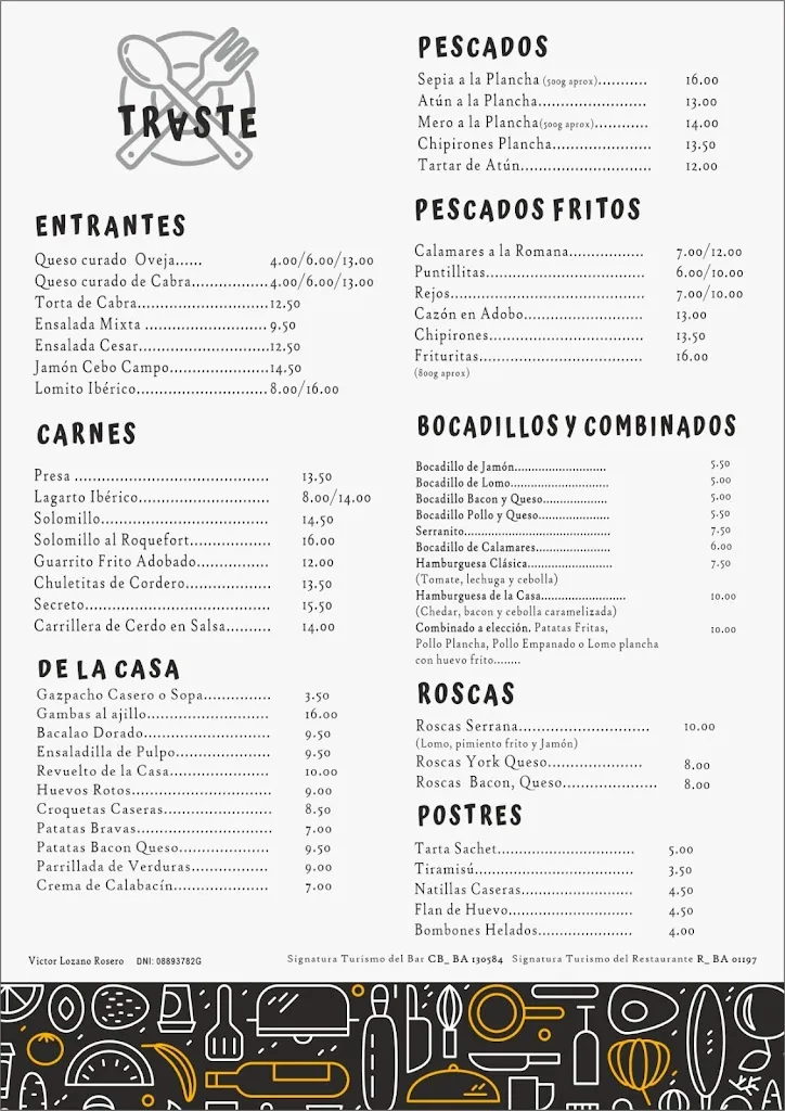 Menu_Restaurante Traste_Zafra_image_1