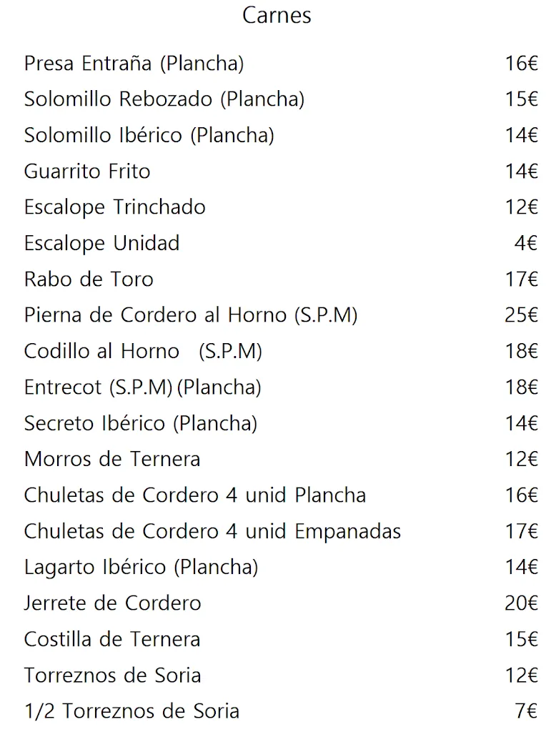 Menu_Mesón taurino_Zafra_image_1