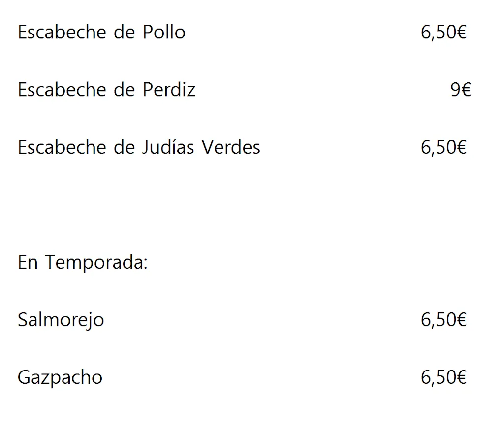 Menu_Mesón taurino_Zafra_image_4