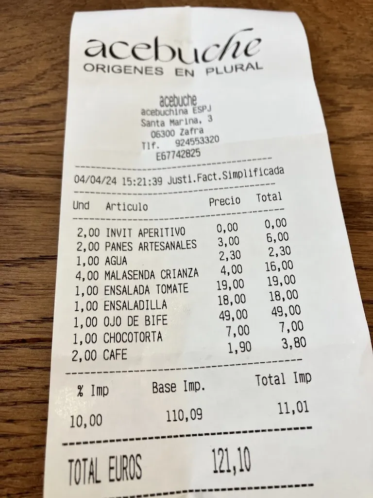 Menu_Restaurante Acebuche_Zafra_immagine_1