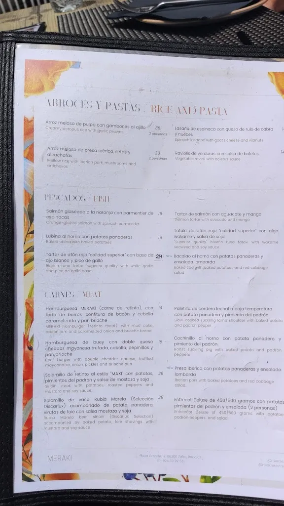 Menu_Bar restaurante MERAKI_Zafra_image_4