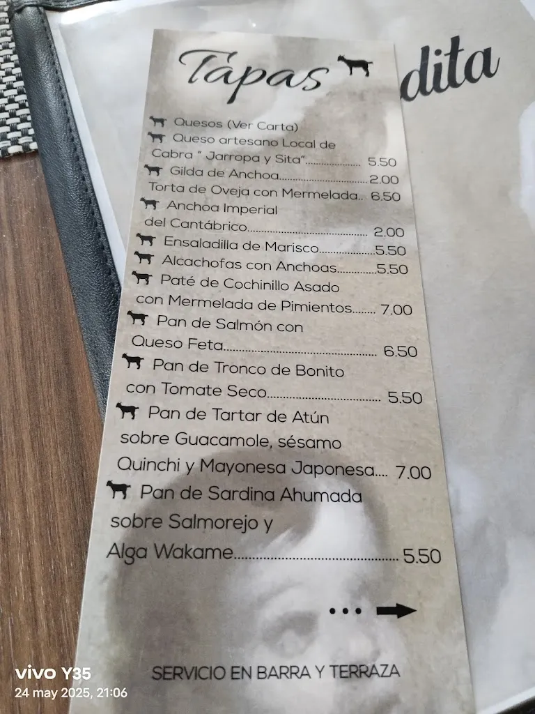 Menu_Quesería Bar La Bendita_Zafra_image_4