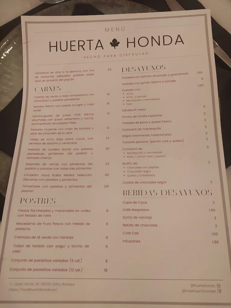 Menu_Restaurante Huerta Honda_Zafra_image_4