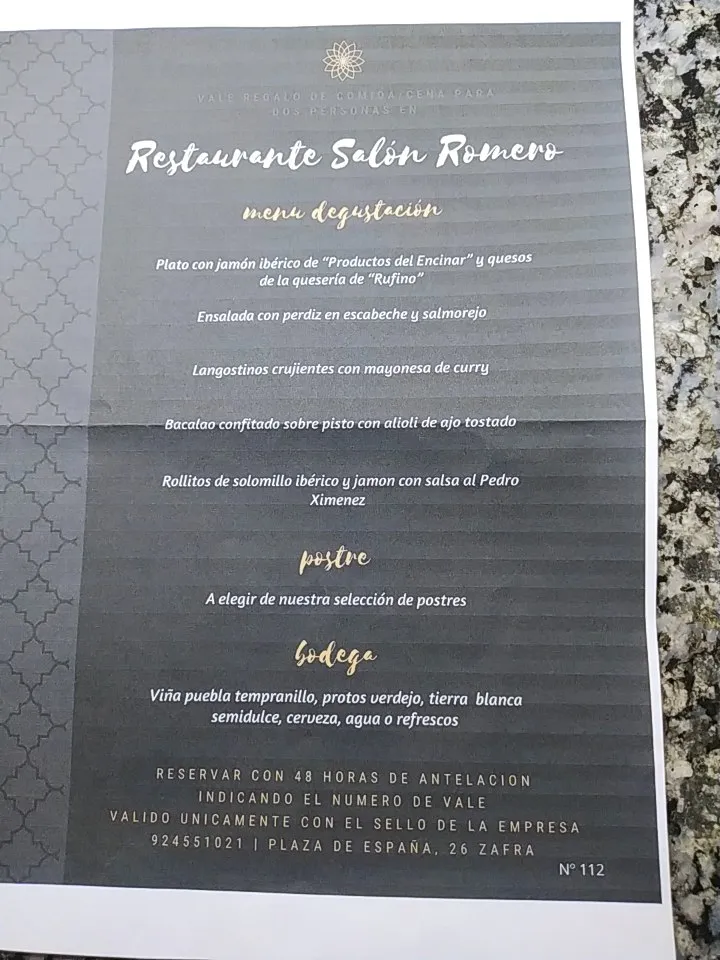 Menu_Restaurante Salón Romero_Zafra_image_3