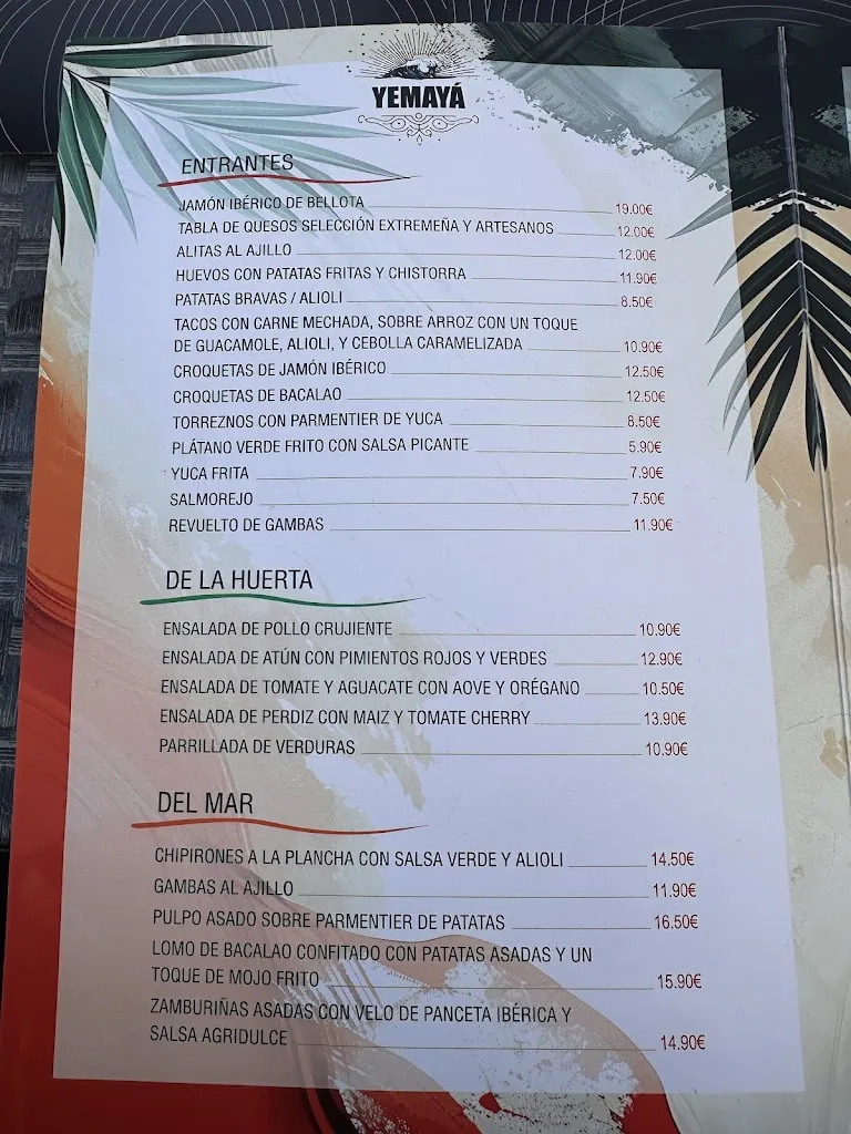 Menu_Restaurante Yemayá_Zafra_image_4