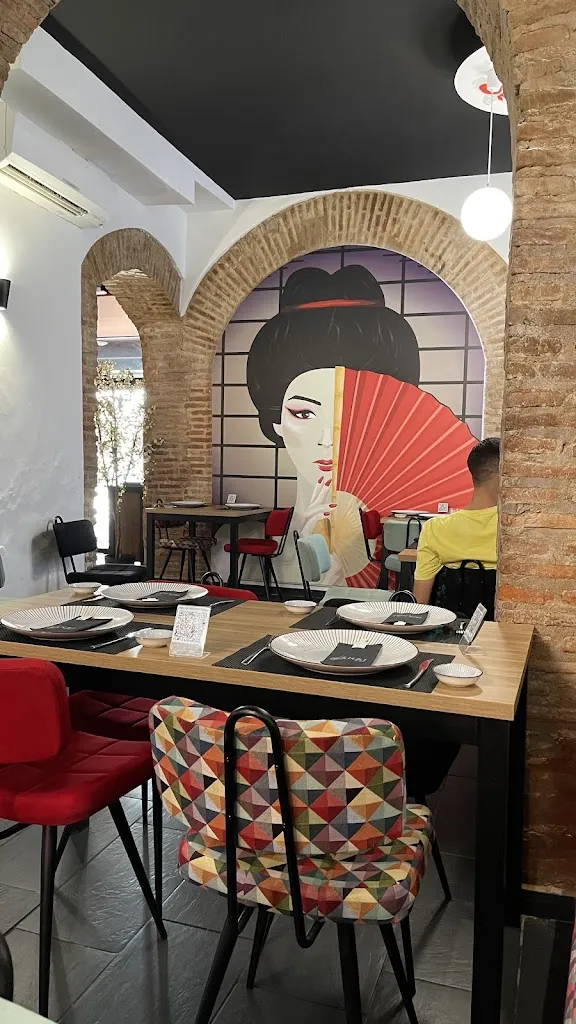 Akai Sushi restaurant in Zafra