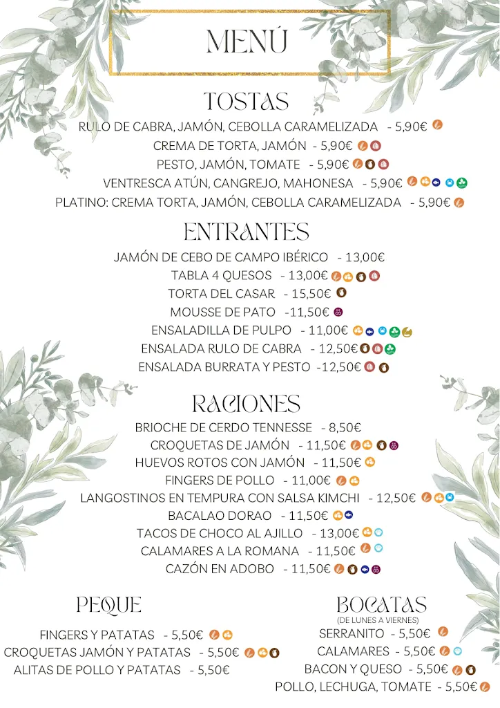 Menu_Restaurante Alboroto_Zafra_immagine_1