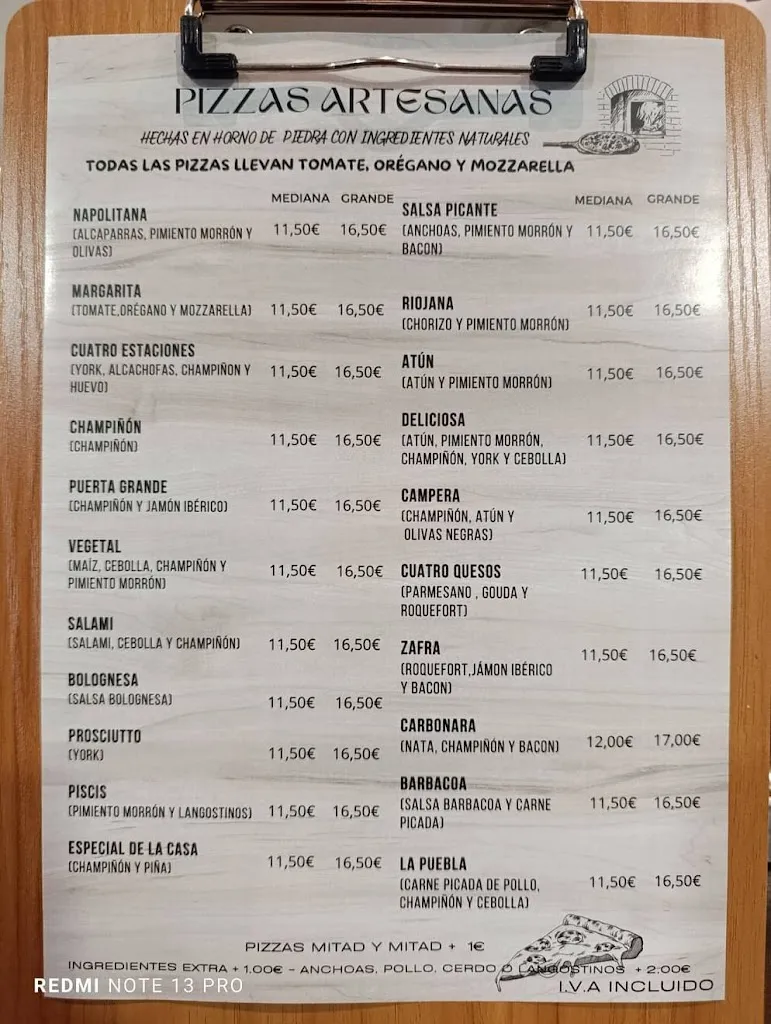 Menu_Café Bar Puerta Grande_Zafra_image_1