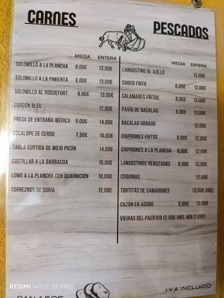 Menu_Café Bar Puerta Grande_Zafra_image_2