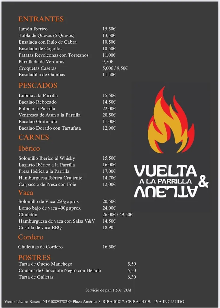 Menu_Vuelta y Vuelta Restaurante_Zafra_image_1