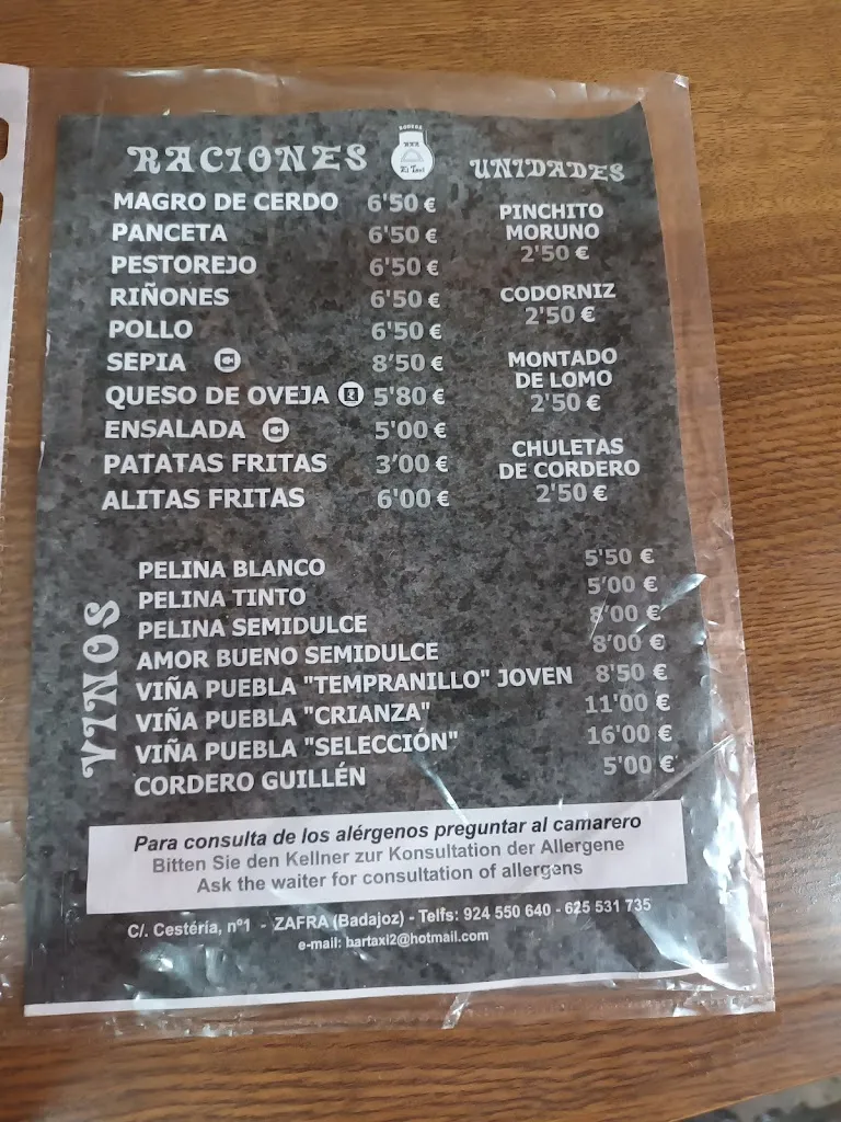 laura sanmiguel_Bodega El Taxi_Zafra_review