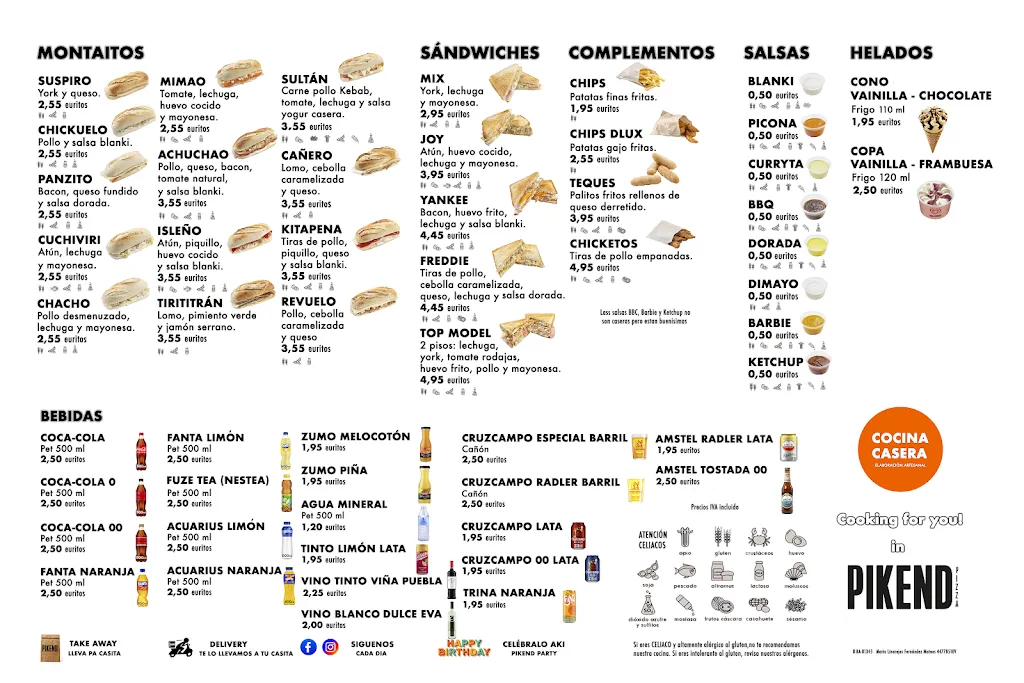 Menu_Pikend Pizza Restaurante_Zafra_immagine_2
