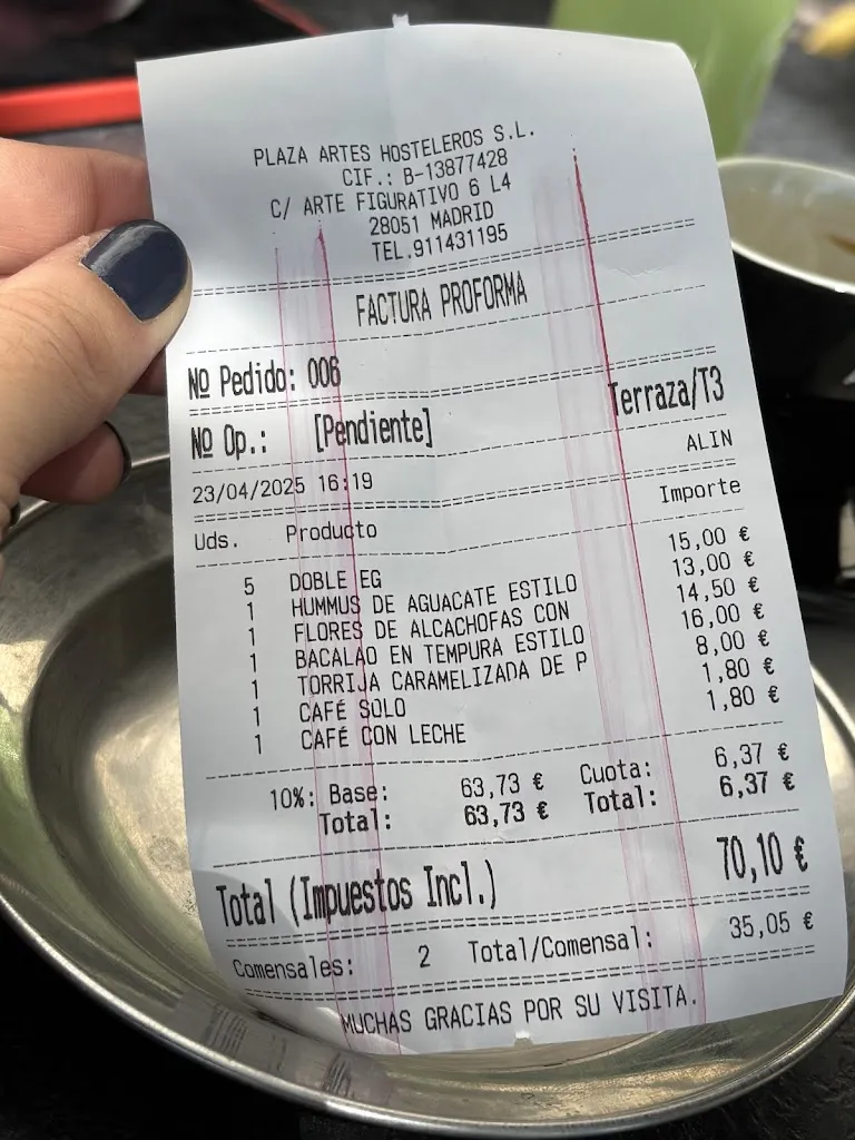 Alba P. Corpas_Artes Bistró Bar_Artés_review