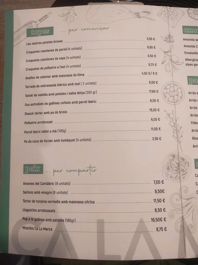 Menu_Ca La Mercè Artés_Artés_image_2