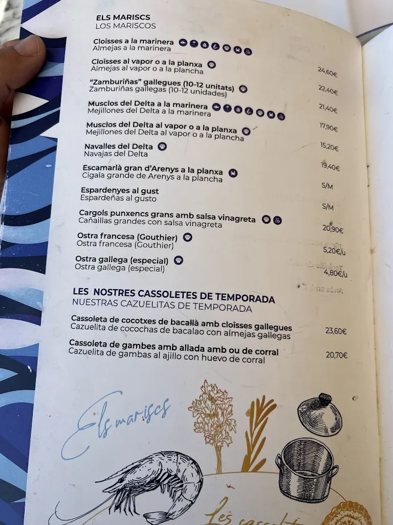 Menu_La Marina_Arenys de Mar_image_1