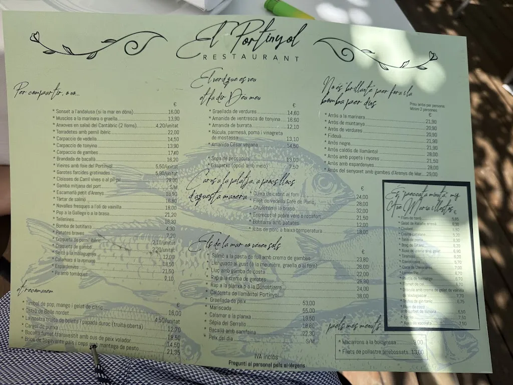 Menu_El Portinyol_Arenys de Mar_image_2