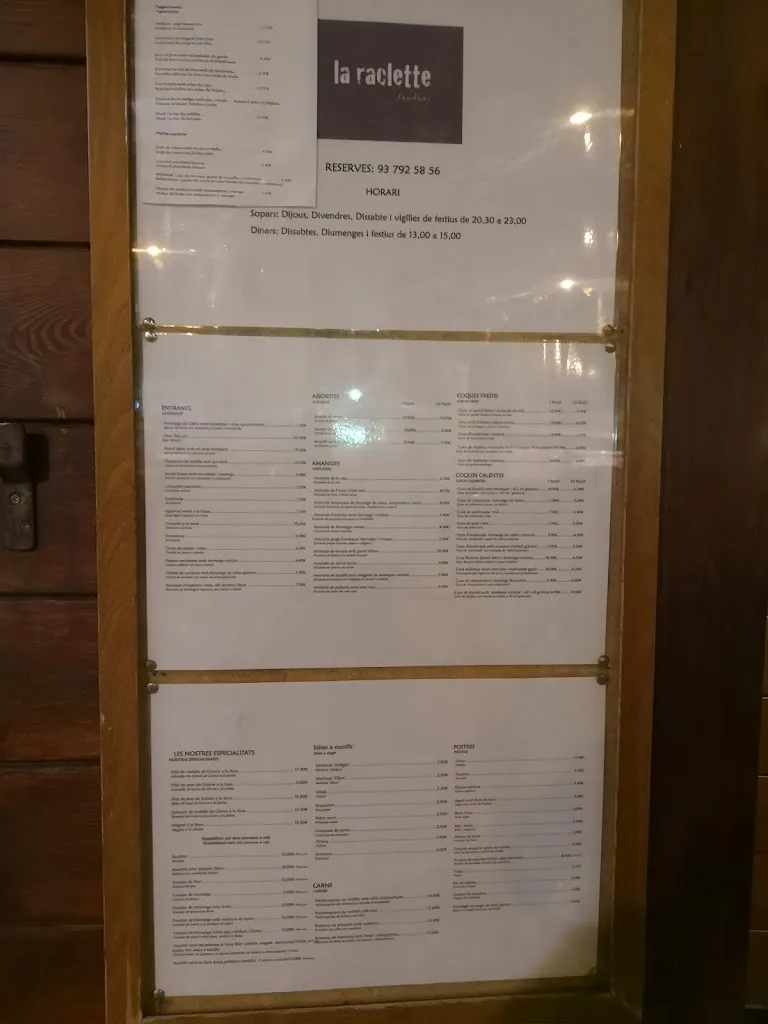 Menu_Restaurant La Raclette_Arenys de Mar_immagine_3