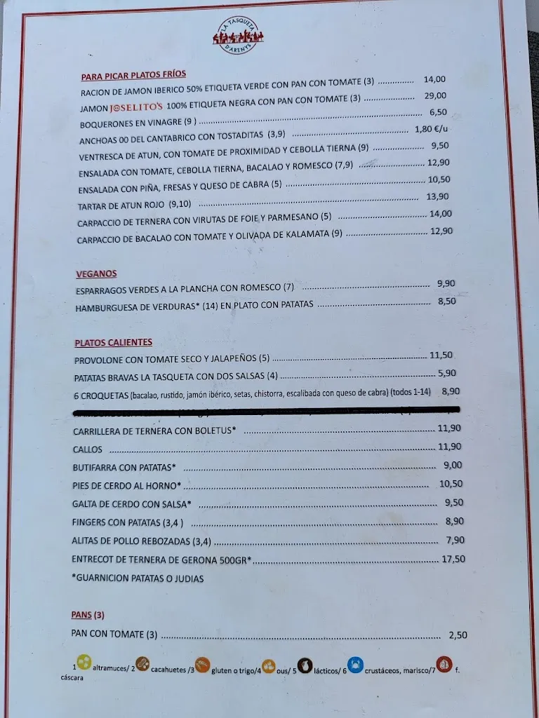 Menu_La Tasqueta D'Arenys_Arenys de Mar_image_2
