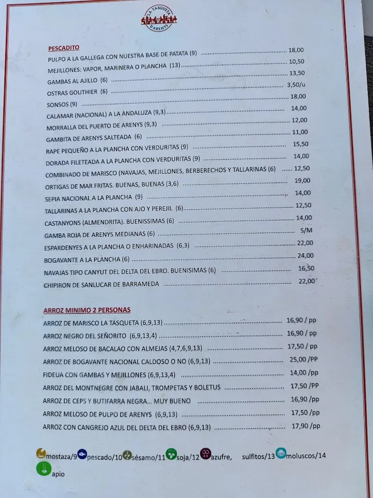 Menu_La Tasqueta D'Arenys_Arenys de Mar_image_3