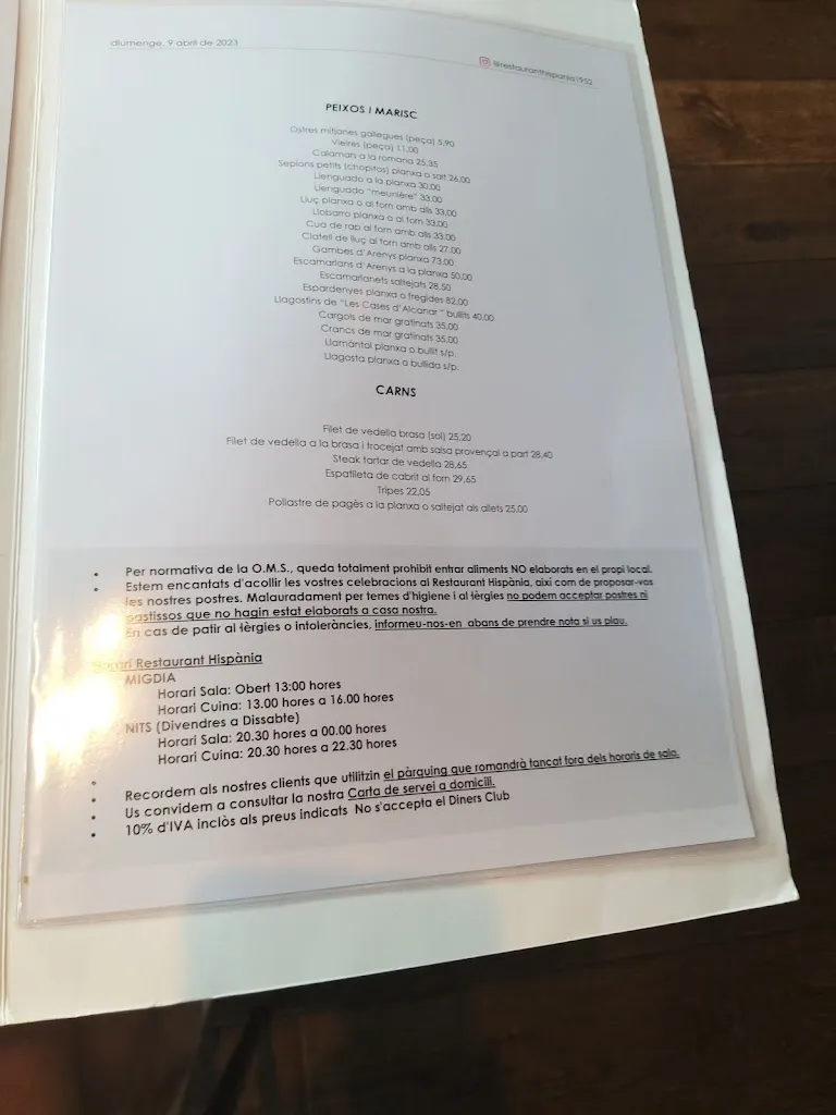 Menu_Hispània_Arenys de Mar_image_3