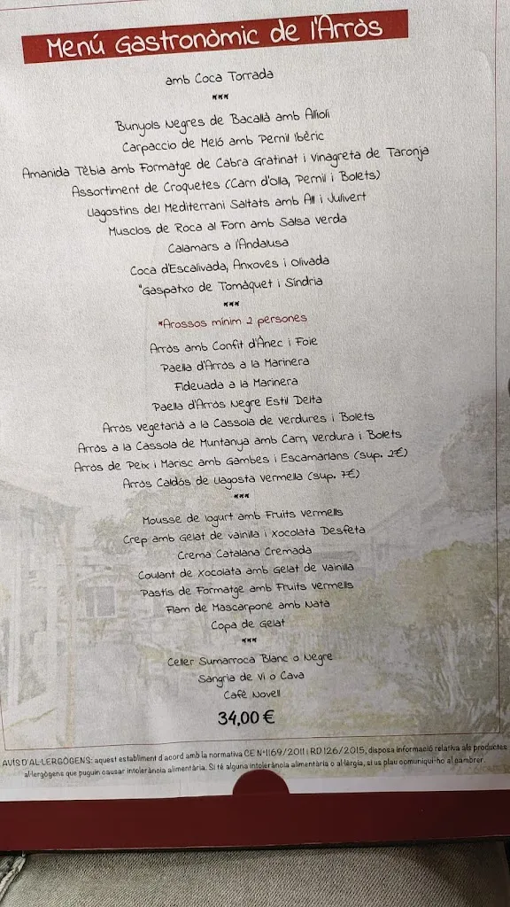 Menu_restaurant l'era arenys de munt_Arenys de Munt_image_2