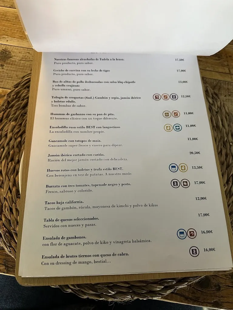 Menu_Best Restaurant_Amés_image_4