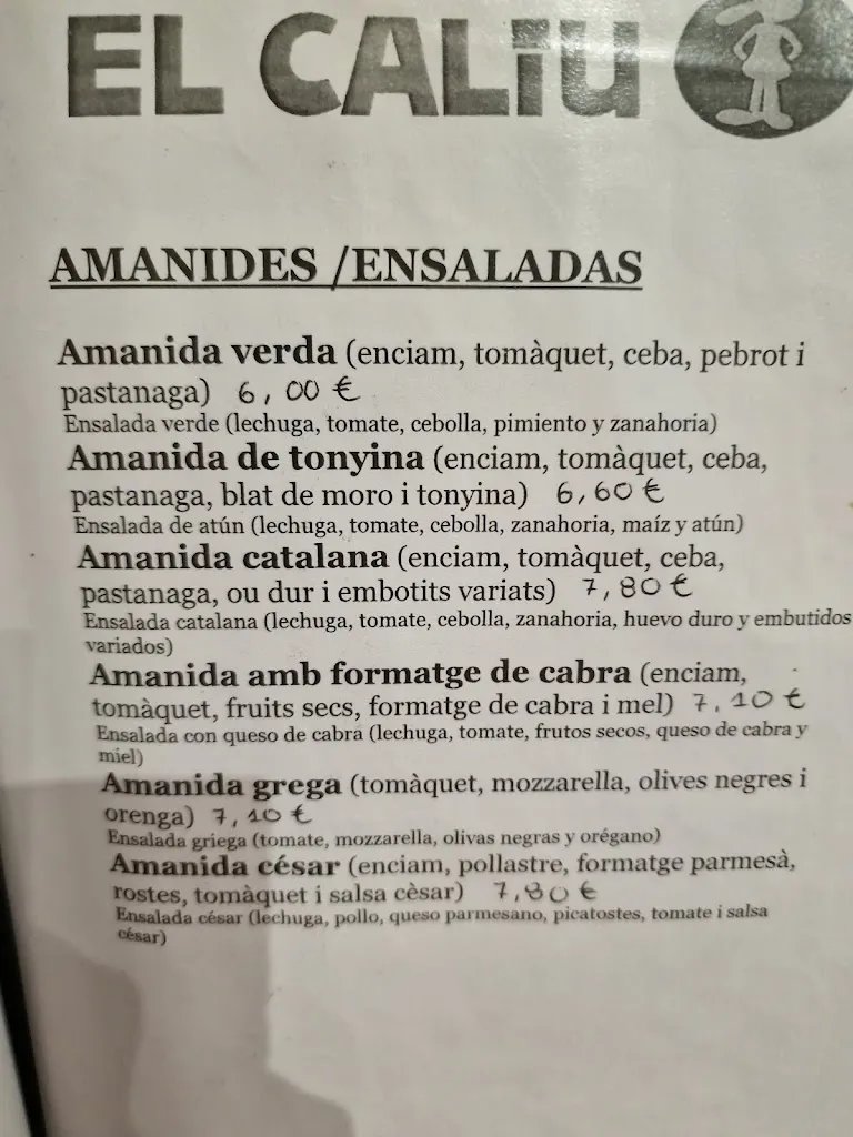 Menu_El Caliu_Arenys de Munt_image_1