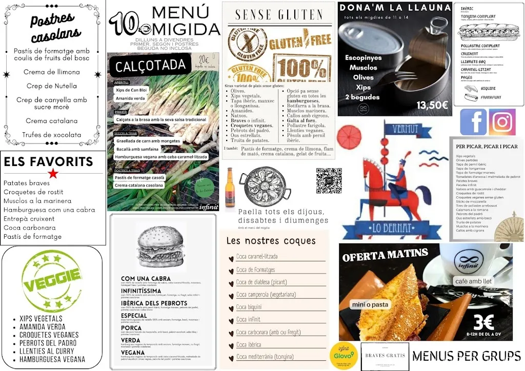 Menu_INFINIT_Arenys de Munt_image_1