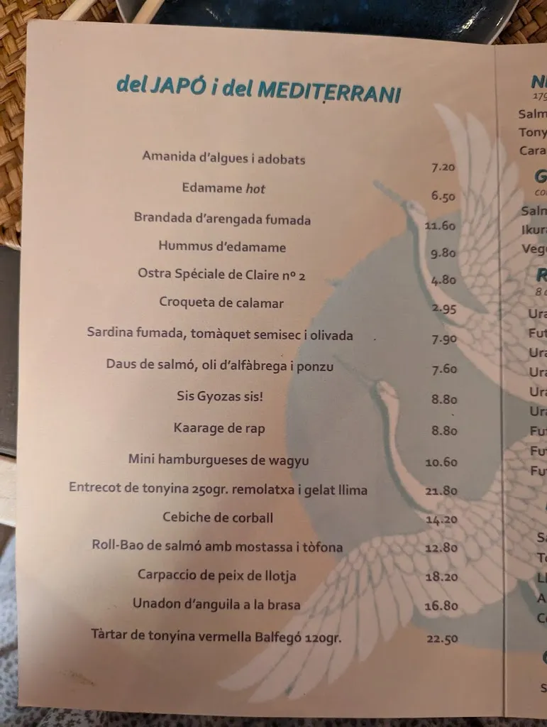 Menu_NIGIRÚ_Arenys de Munt_image_1