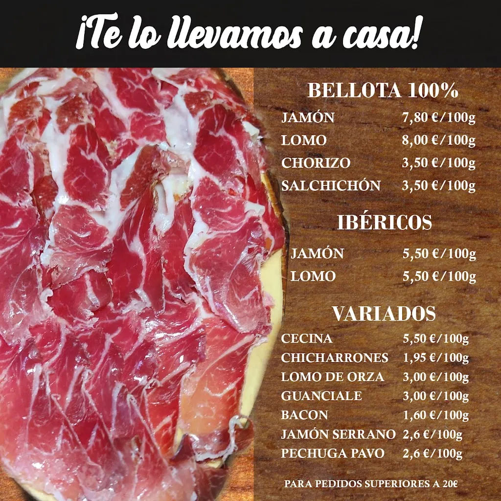Menu_El Rincón Ibérico de Las Tablas_Melide_image_1