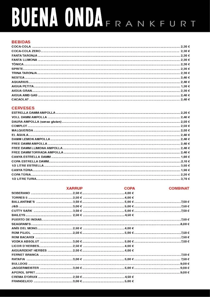 Menu_BUENA ONDA Frankfurt_Arenys de Munt_image_1