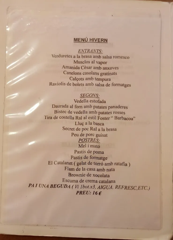 Menu_Restaurant Fonda Ca la Maria_Avinyó_immagine_2